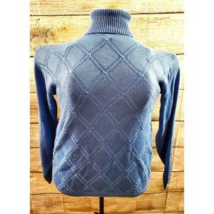 Barcode Blue Long Sleeve Sweater (L)